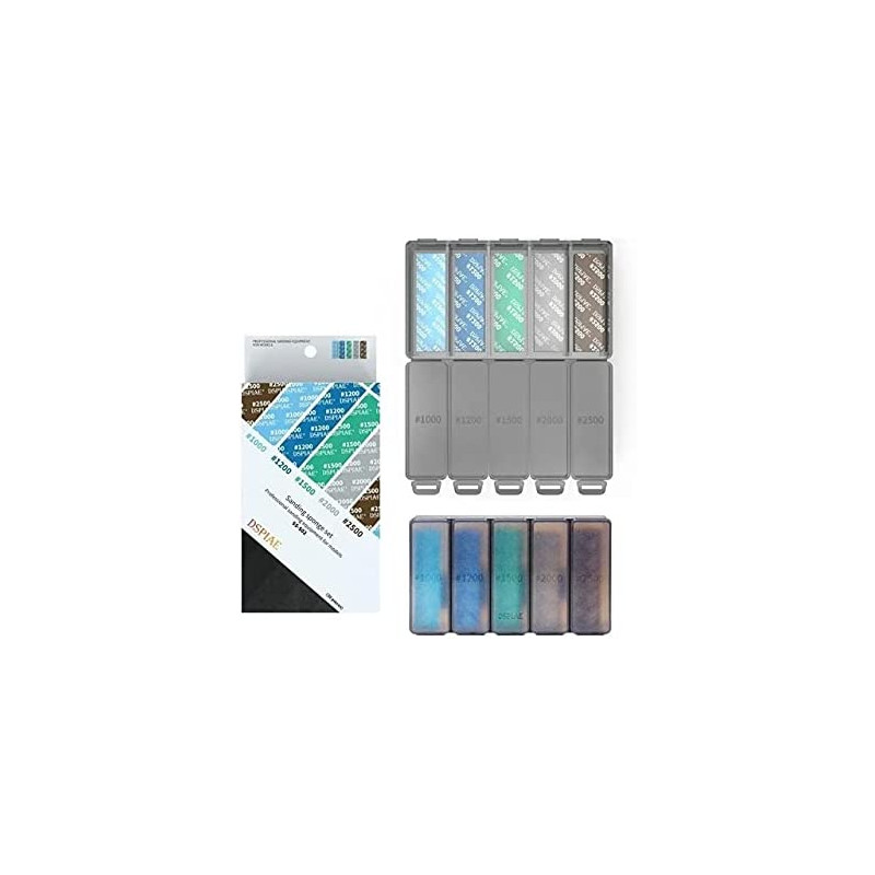 Flexible sandpaper. ExtraFine set (x30). Flexible sandpaper. ExtraFine set (x30).