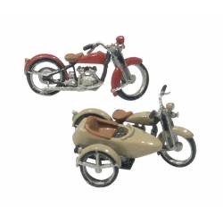 Motos et side-cars.