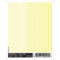 Transfer stripes yellow.