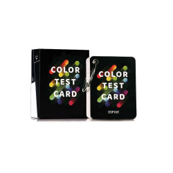 Carte de test de couleur.