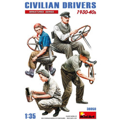 Civilians drivers. 30s-40s.