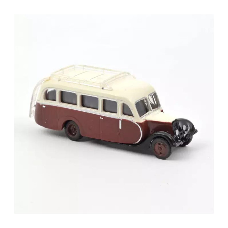 Autobus Citröen U23, marrón-crema.