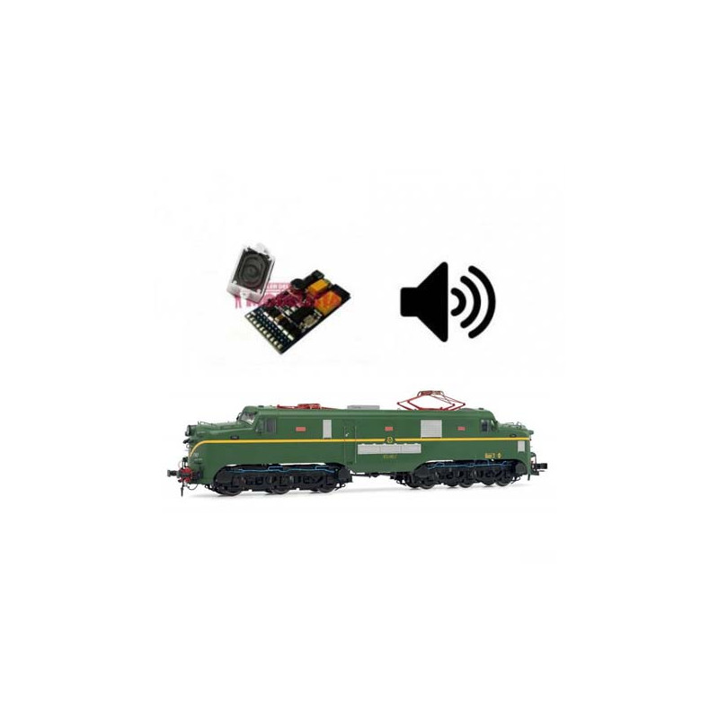 Decoder con sonido para la 277 de RENFE. Decoder con sonido para la 277 de RENFE.