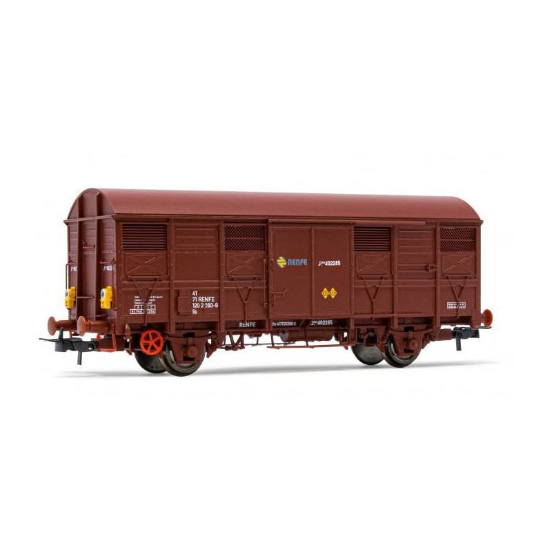 Vagón cerrado J2. Luz de cola.