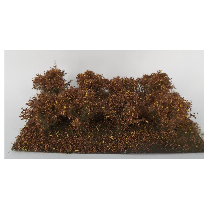 Bushes, late autumn. Bushes, late autumn.