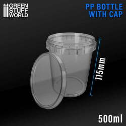 500 ml Bottle with cap.