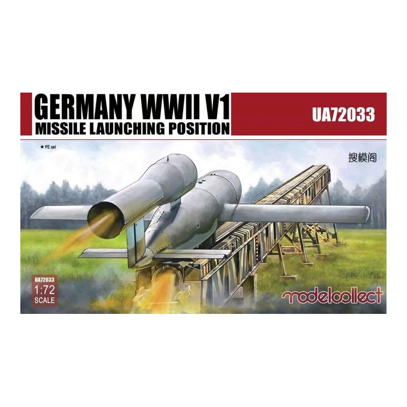 Rheintochter 1 Missile launching position.