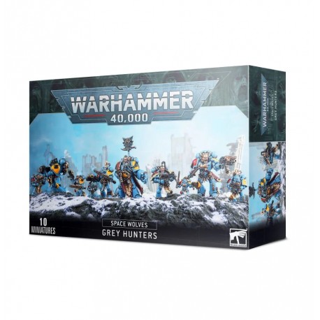 Cazadores Grises de space wolves.