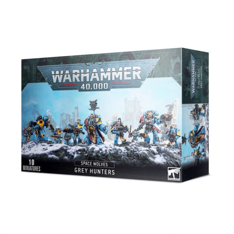Cazadores Grises de space wolves.