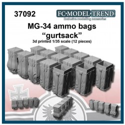 Borse per munizioni MG-34.