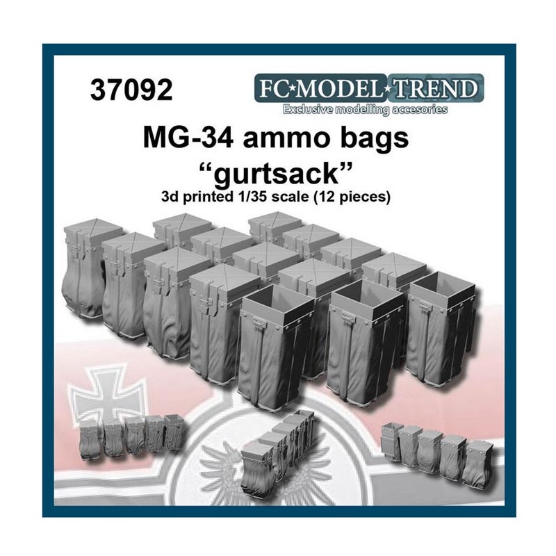 Bolsas de munición MG-34.