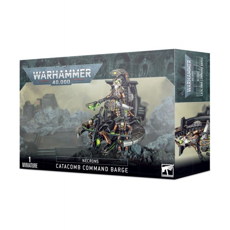 Necron Catacomb Command Barge. Necron Catacomb Command Barge.