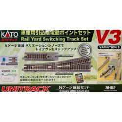 Rail Yard switching track set.