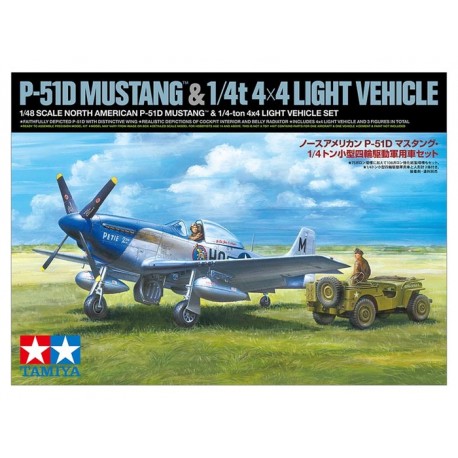 P-51D Mustang con 4x4. P-51D Mustang con 4x4.