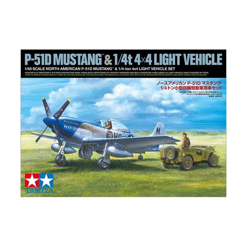 P-51D Mustang con 4x4.