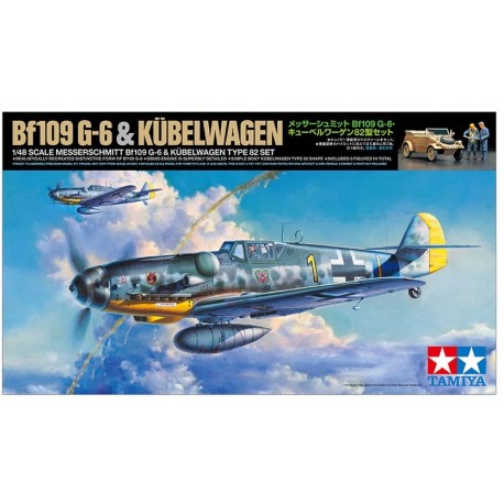 Messerschmitt Bf109 G-6 and Kübelwagen.