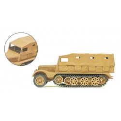 Veicolo tedesco Sdkfz 11, tela chiusa.