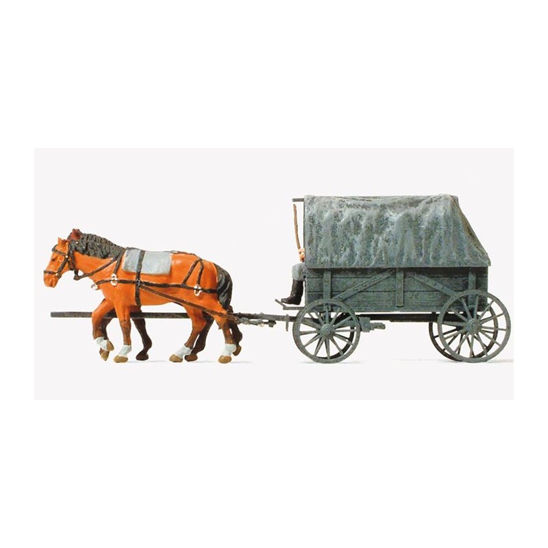 Horse drawn field wagon Erfa.