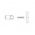 Aros de adherencia DC. 6,8 - 8,2 mm (x10). ROCO 40067