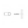 Aros de adherencia DC. 6,8 - 8,2 mm (x10). ROCO 40067