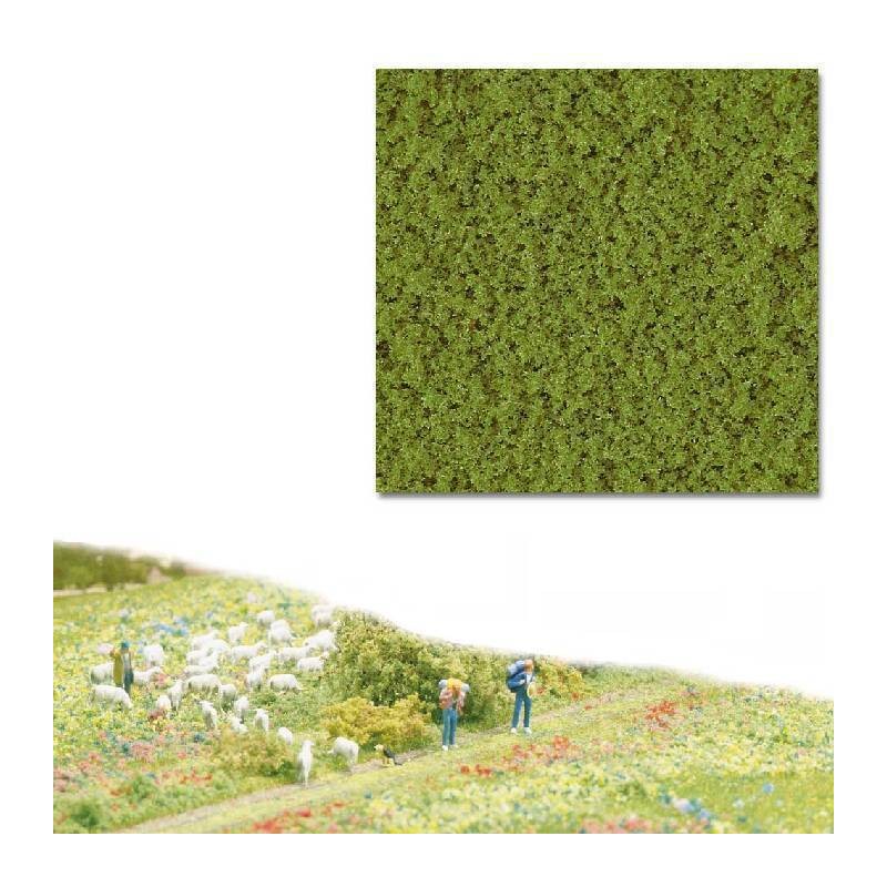 Flocado grueso verde primavera. BUSCH 7331