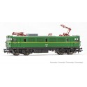 RENFE, electric locomotive 279 green-yellow. RENFE, electric locomotive 279 green-yellow.