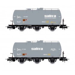2-unit set of tank wagons, Saltra.