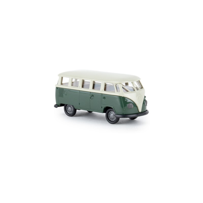 VW T1b Samba. White/blue. BREKINA 31833 VW T1b Samba. White/blue. BREKINA 31833