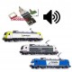 Digital decoder w/ sound for RENFE 253. 8pines