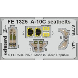 Seat belts for A-10C.