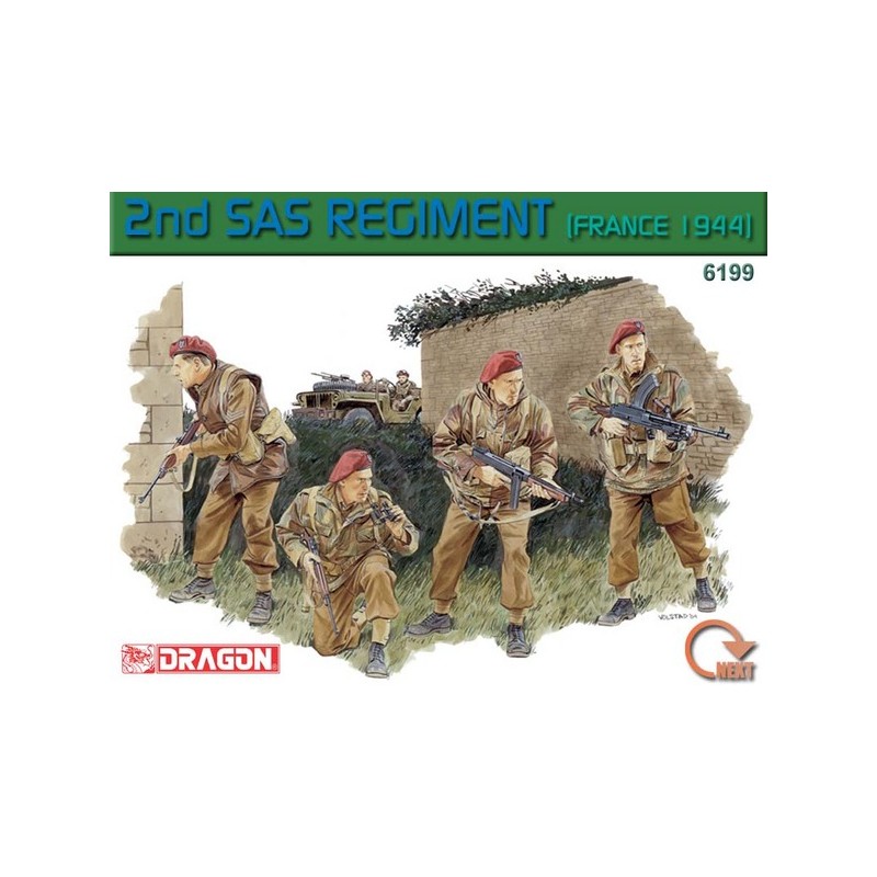 2º Regimiento SAS francés.