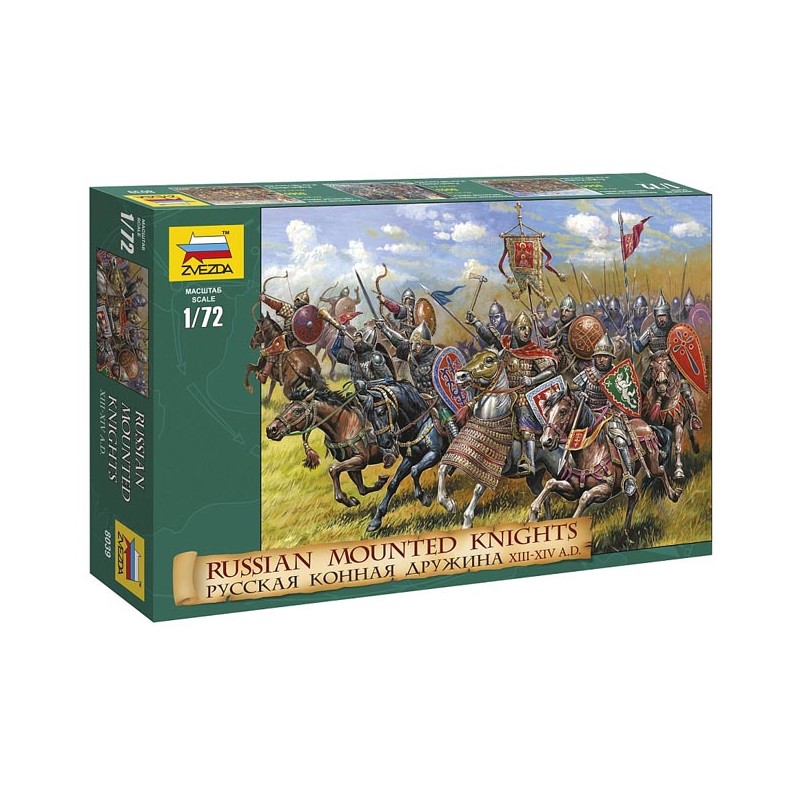 Caballeros rusos. Siglo XIII-XIV.