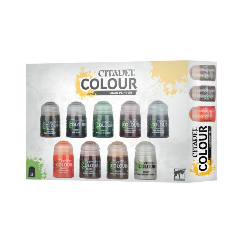 Citadel Colour: Set de pintura Shade. Citadel Colour: Set de pintura Shade.