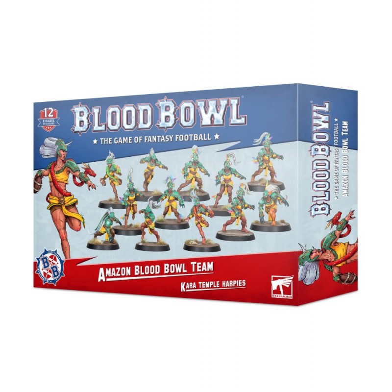 Amazon Blood Bowl Team: Kara Temple Harpies. Amazon Blood Bowl Team: Kara Temple Harpies.