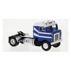 Kenworth Bullnose bleu/blanc.