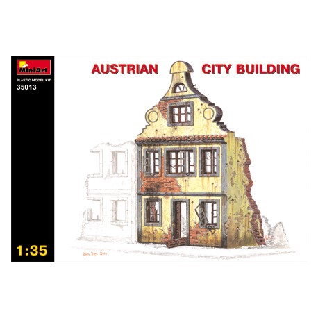 Austrian city building. MINIART 35013