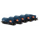 Set 5 cisternas Zaes "Tren de Fuel", Repsol-Transfesa.