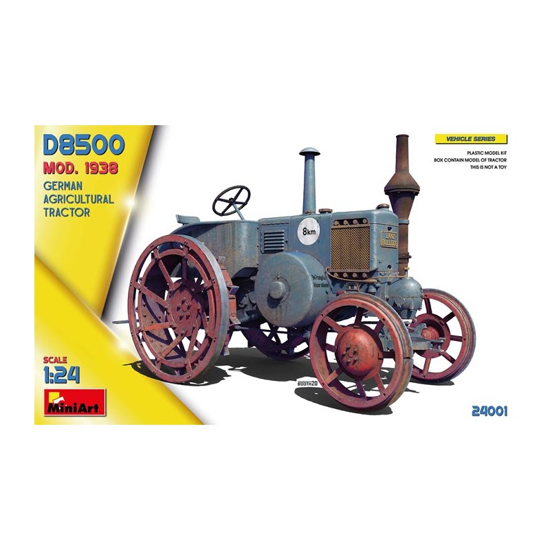 Tractor agrícola D8500 Mod. 1938.