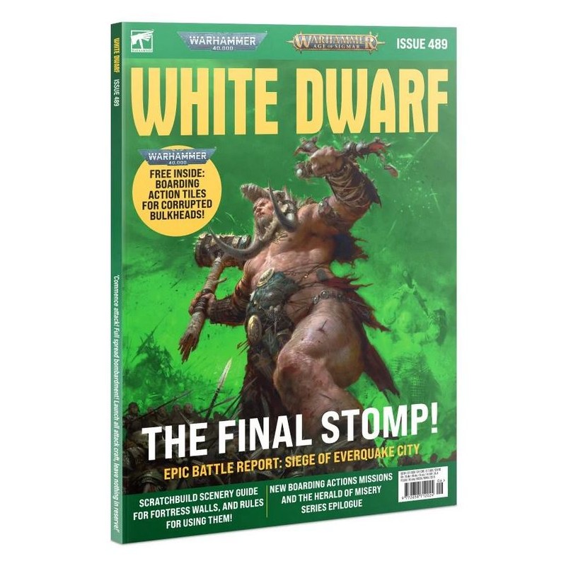 Revista White Dwarf número 489. Junho de 2023.