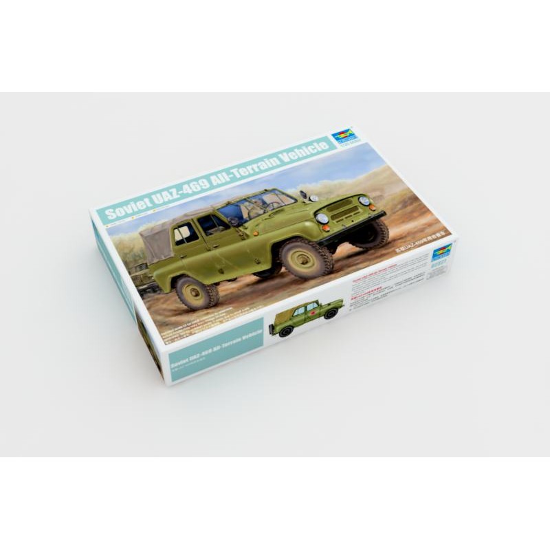 Vehículo todoterreno soviético UAZ-469. TRUMPETER 02327 Vehículo todoterreno soviético UAZ-469. TRUMPETER 02327