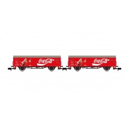 2-unit set JPD wagon "Coca-Cola". RENFE.