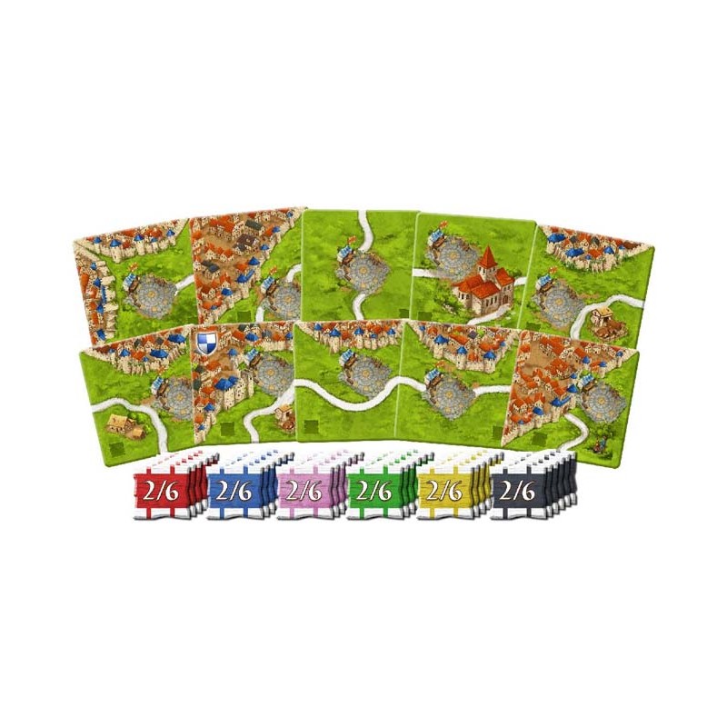 Carcassonne. Mini expansion. Carcassonne. Mini expansion.