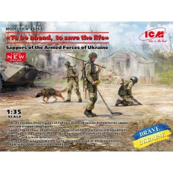 Sapots des forces armées ukrainiennes.