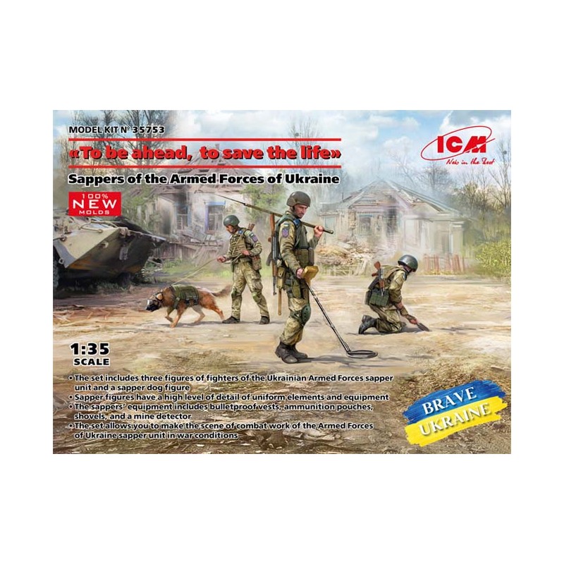 Zapadores de las Fuerzas Armadas ucranianas.