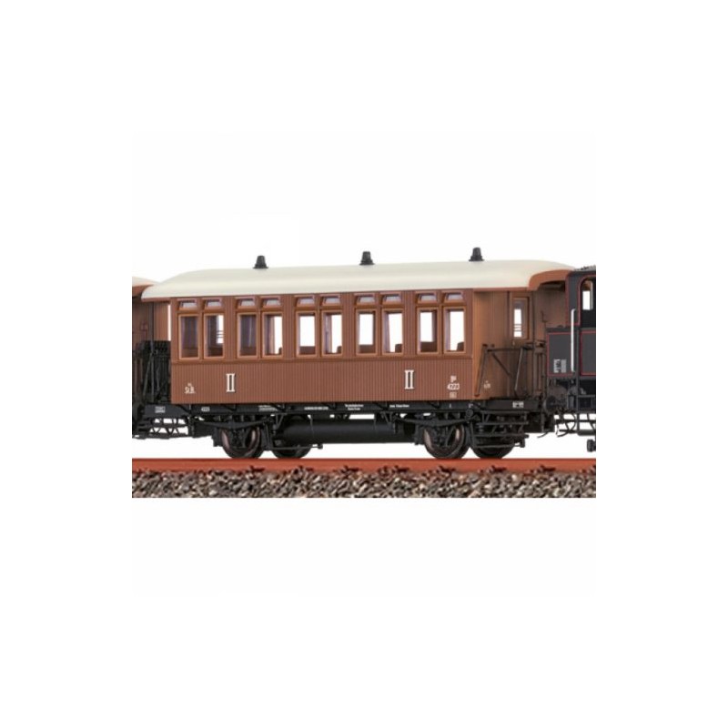 Passenger coach Bu der KKStB.