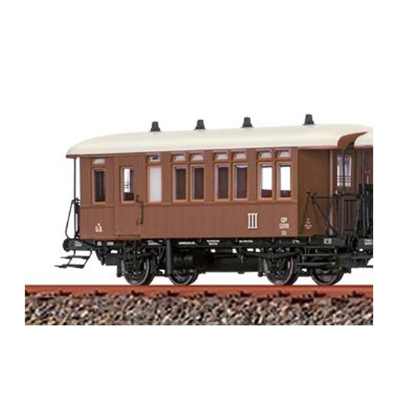 Passenger coach Bu der KKStB.