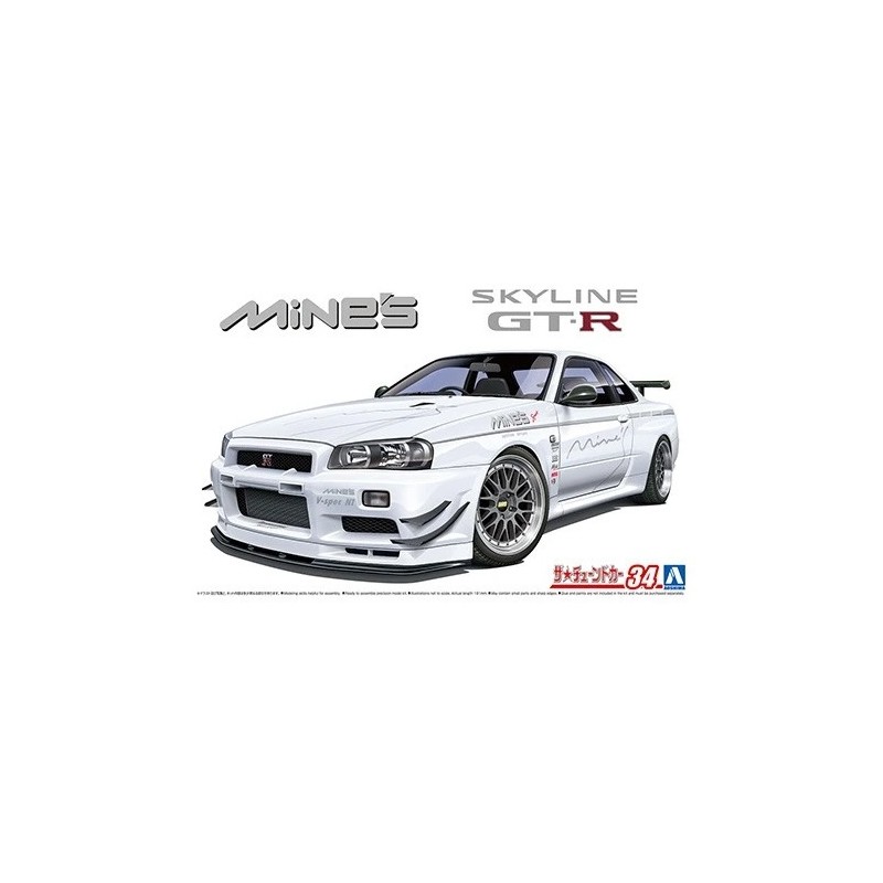 Nissan Mine´s R34 Sklyline GTR.
