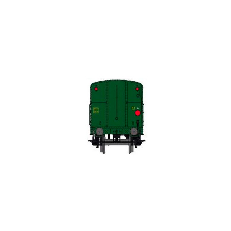 1:87 Ho REE-Modeles VB-010 Ex Po, Gepäckwagen Ocem 30 Type Dqm 25735