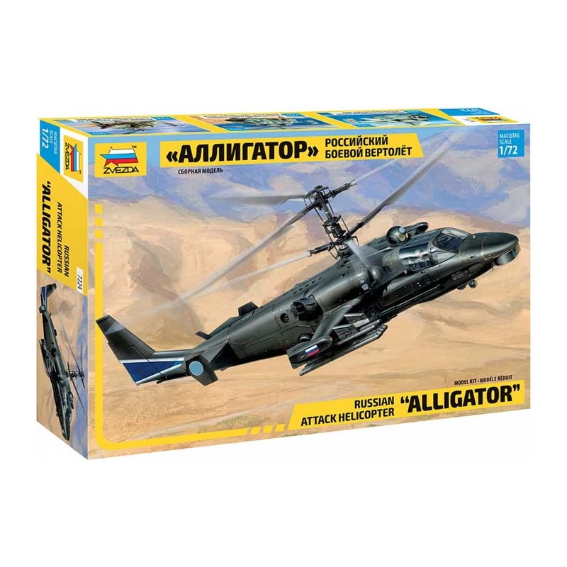 Helicóptero ruso "Alligator".