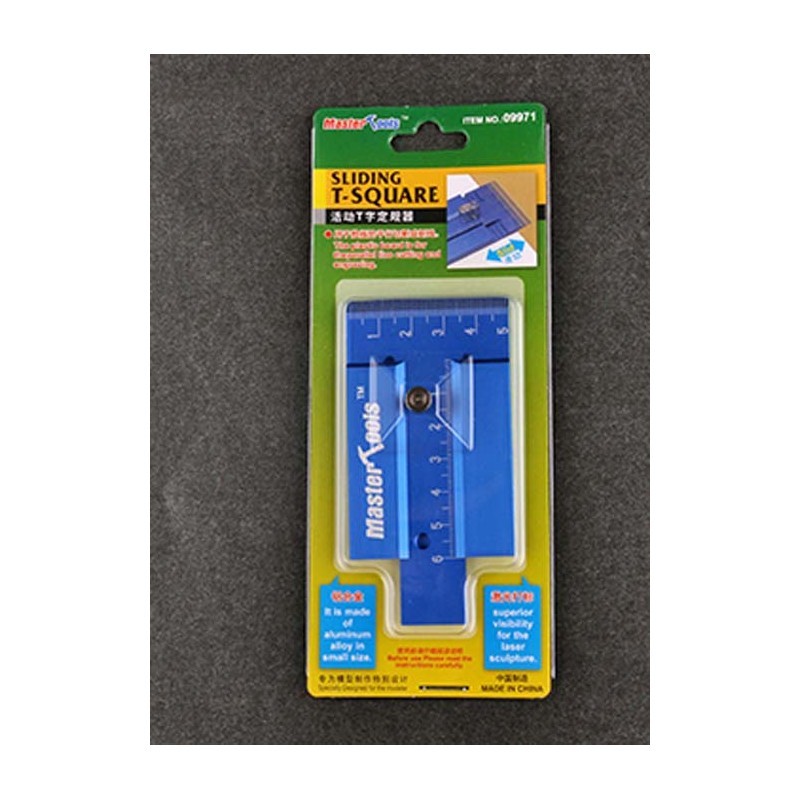 Escuadra en T deslizante.